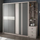Sliding Wardrobe Closet with Shelves Modern Wardrobe Armoire Clearhalo 'Armoires & Wardrobes' 'armoires_wardrobes' 'Bedroom Furniture' 'furn' 'furn_armoires_wardrobes' 'Furniture' 1200x1200_832ee8af-e9e8-4984-a43a-f43fc99bb2d7