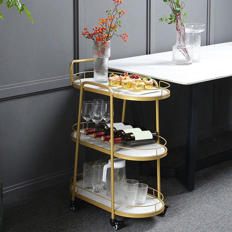 Tavolo da preparazione ovale contemporaneo tavolo da preparazione in metallo per cucina