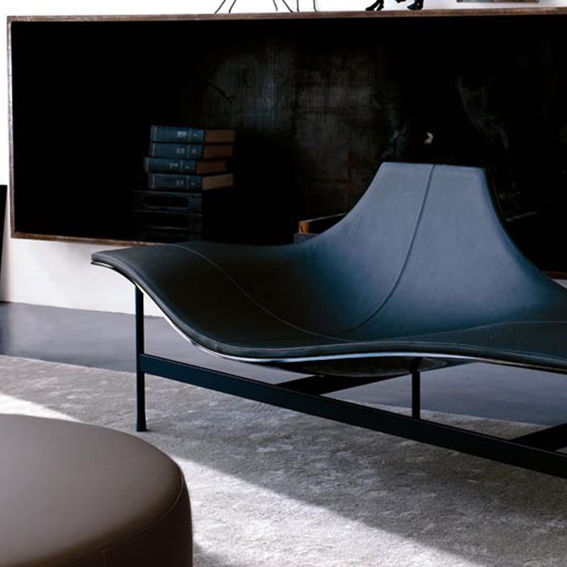 Modern Chaise Lounge Couch Solid Color Chaise Lounge for Living Room Clearhalo 'Chairs & Seating' 'Chaise Lounge' 'chaise_lounge' 'furn' 'furn_chaise_lounge' 'Furniture' 'Living Room Furniture' 1200x1200_8335c6b4-3b7c-4513-9572-edaaec2e332f