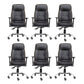 Black Contemporary Executive Chair Upholstered Managers Chair Clearhalo 'furn' 'furn_office_chair' 'Furniture' 'Office Chairs' 'Office Furniture' 'office_chair' 1200x1200_8336348c-619b-41d5-bf56-ac4c6d2dca02