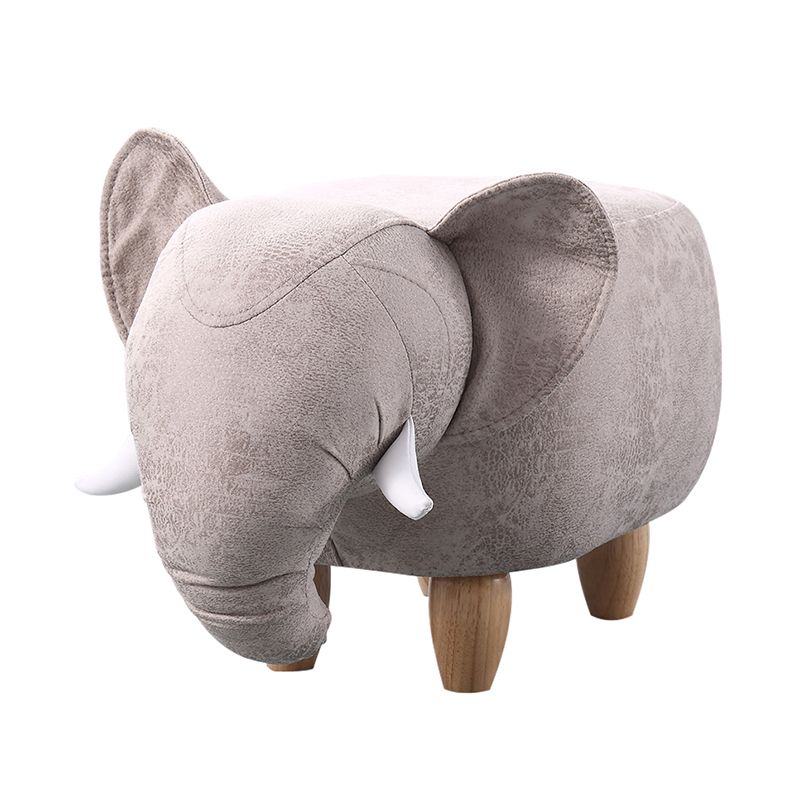 コンテンポラリーフェイクレザー布張りのオスマンスペシャリティシェイププーフ