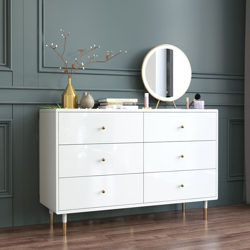 Soggiorno bianco da 32 "l tavolo a buffet multi tavolo da pranzo in stile semplice