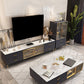 Stone TV Stand Console Enclosed Storage TV Media Console with 4 Drawers Clearhalo 'furn' 'furn_tv_stands_entertainment_centers' 'Furniture' 'Living Room Furniture' 'TV Stands & Entertainment Centers' 'TV Stands & Media Storage Furniture' 'tv_stands_entertainment_centers' 1200x1200_834159d6-3fe5-4a93-a7c0-3bb59cd1aa44