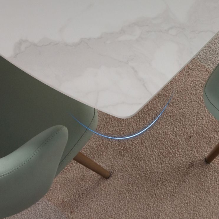 Luxury Sintered Stone Dining Table Rectangle White Table with Metal Pedestal Clearhalo ' dining_table' 'Dining Tables & Seating' 'Dining Tables' 'furn' 'furn_dining_table' 'Furniture' 'furniture_dining_table' 'Kitchen & Dining Furniture' 'kitchen&dining_furn' 'kitchen' 'kitchen_dining_table' 1200x1200_83418fd0-37bc-4dfa-acf6-d0e467bbdbf5