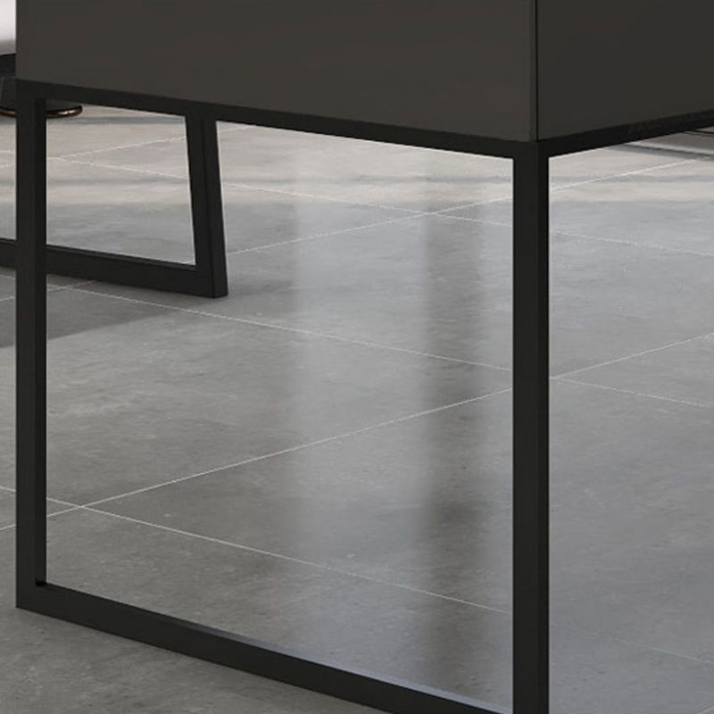 Industrial 30,71 pouces de bureau de bureau Base de traîne