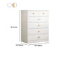 Wood Accent Chest with Drawers 12.59" Wide Modern Standard Accent Chest Clearhalo 'Cabinets & Chests' 'cabinets_chests' 'furn' 'furn_cabinets_chests' 'Furniture' 'Living Room Furniture' 1200x1200_834bd72d-c880-44e5-9d9e-8d49b5adacbf