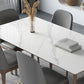 Modern Rectangle Sintered Stone Top Dining Set 1/2/3/4/5/7 Pieces Dining Table with Chairs Clearhalo 'Dining Room Sets' 'Dining Tables & Seating' 'dining_room_set' 'furn' 'furn_dining_room_set' 'Furniture' 'furniture_dining_room_set' 'Kitchen & Dining Furniture' 1200x1200_834d5204-4e03-47eb-9b82-cc91a3e9e9cc