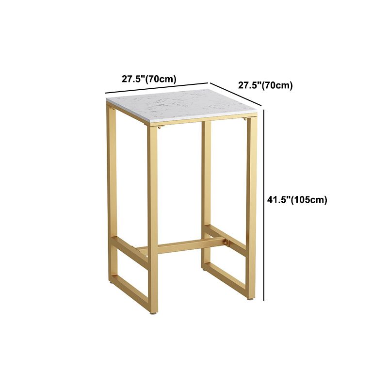 Juego de mesa de pub de piedra moderna, mesa fija de 1/2/3/5 piezas, mesa de mostrador para comedor