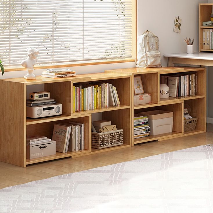 Flexible Bookshelf Contemporary Style Bookcase for Study Room and Office Clearhalo 'Bookcases' 'furn' 'furn_bookcases' 'Furniture' 'Office Furniture' 1200x1200_834ef66b-e4fb-4b34-9a05-a4b3ba2c5523