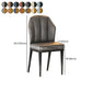Nordic Chairs Dining Armless Chair for Kitchen with Metal Legs Clearhalo 'Dining Chairs' 'Dining Tables & Seating' 'dining_chair' 'furn' 'furn_dining_chair' 'Furniture' 'furniture_dining_chair' 'Kitchen & Dining Furniture' 1200x1200_834f6b53-85d5-4c5b-8430-07760756846f
