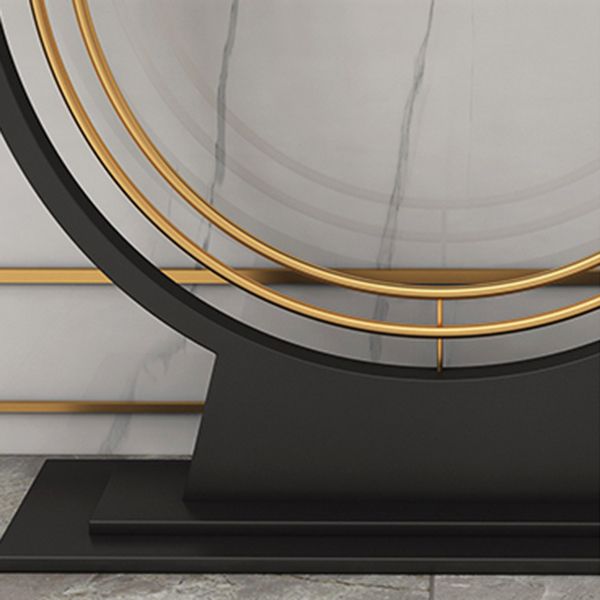 Tavolo console di console antico console a mezza luna contemporanea