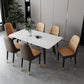 Nordic Style Kitchen Metal Dining Chair Parsons Dining Armless Side Chair Clearhalo ' kitchen&dining_furn' 'Dining Chairs' 'Dining Tables & Seating' 'dining_chair' 'furn' 'furn_dining_chair' 'Furniture' 'furniture_dining_chair' 'Kitchen & Dining Furniture' 'kitchen' 1200x1200_8354858c-7f62-4d96-aeca-37313c318f71