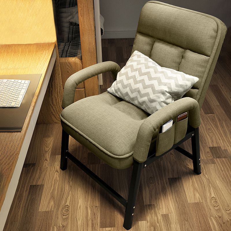 Linen Blend Convertible Chair with Storage for Apartment Chair Clearhalo 'Accent Chairs' 'accent_chairs' 'Chairs & Seating' 'furn' 'furn_accent_chairs' 'Furniture' 'Living Room Furniture' 1200x1200_83566974-c57c-43c5-8d09-e05c164219ea