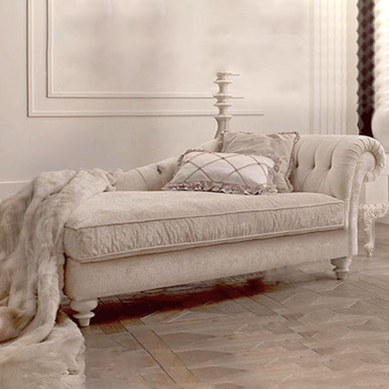Scandinavian Upholstered Chaise Lounge Couch Fabric Chaise Lounge Chair Clearhalo 'Chairs & Seating' 'Chaise Lounge' 'chaise_lounge' 'furn' 'furn_chaise_lounge' 'Furniture' 'Living Room Furniture' 1200x1200_8357134f-07ca-4be5-bf3a-5787532f980a
