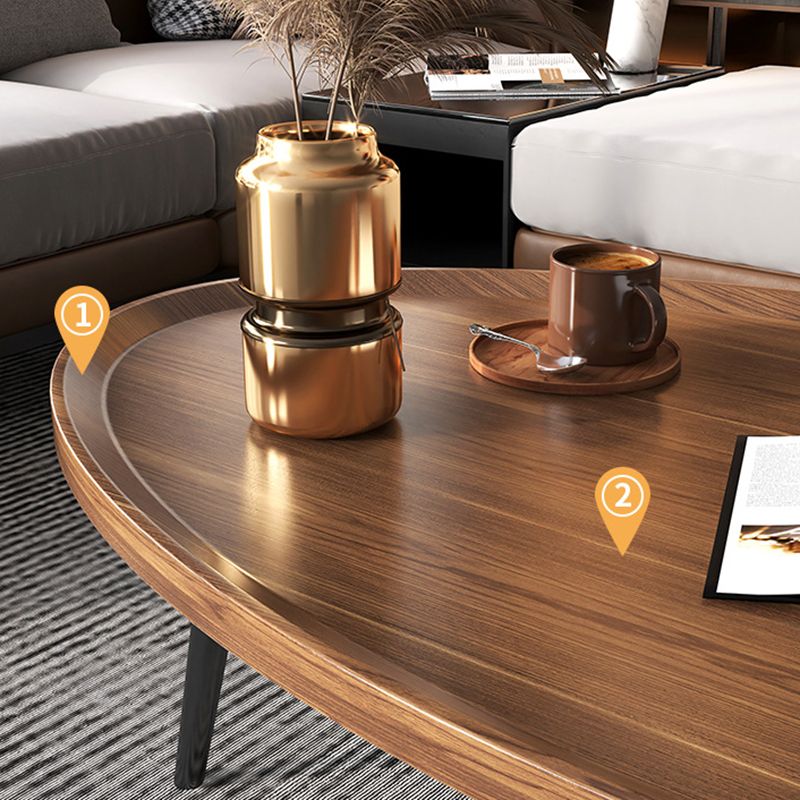 Modern Tray Top Coffee Table Wooden 3 Legs Cocktail Table for Home Clearhalo 'Coffee & Accent Tables' 'Coffee Tables' 'coffee_tables' 'furn' 'furn_coffee_tables' 'Furniture' 'furniture_coffee_tables' 'Living Room Furniture' 1200x1200_83580c2a-d9ac-4b02-96cb-1b9fe2dccb51