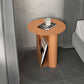 2 Shelves Accent Table Nightstand 18.5" Tall Industrial Bedside Cabinet