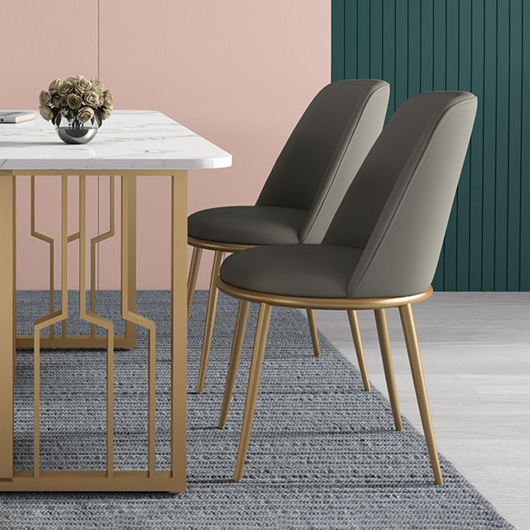 Glam 1/4/5/7 Pieces Dining Set Rectangular Standard-Height Dining Set Clearhalo 'Dining Room Sets' 'Dining Tables & Seating' 'dining_room_set' 'furn' 'furn_dining_room_set' 'Furniture' 'furniture_dining_room_set' 'Kitchen & Dining Furniture' 'kitchen&dining_furn' 'kitchen' 1200x1200_835e52b9-9030-48c6-a4a1-b417fac8c887