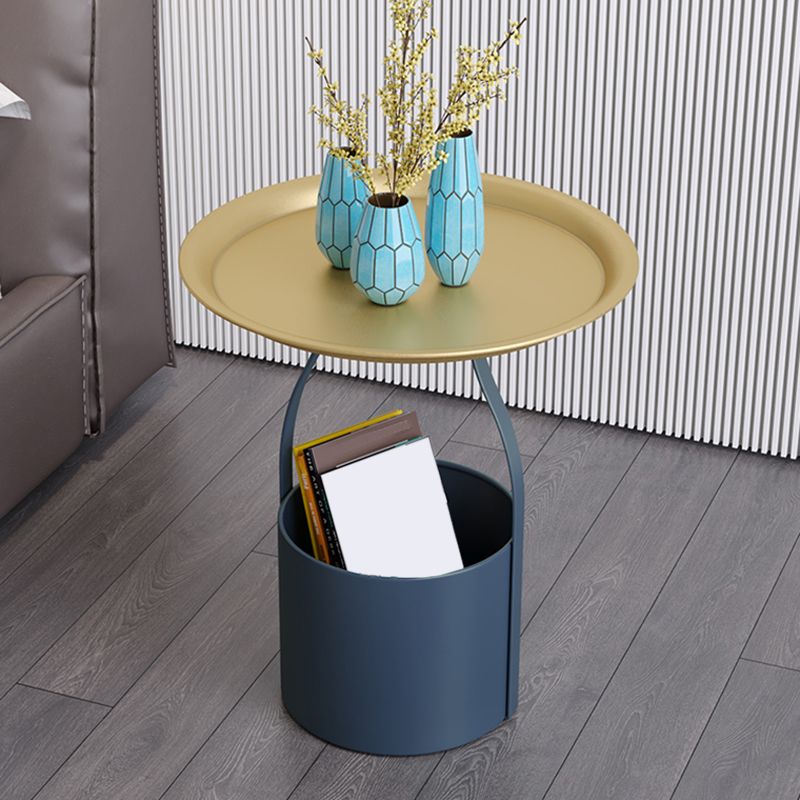 Comodino in metallo comodino glam accento comodino per camera da letto