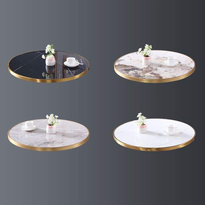 Metal Traditional Luxury Dining Table Sintered Stone Dining Table with Pedestal Clearhalo ' dining_table' 'Dining Tables & Seating' 'Dining Tables' 'furn' 'furn_dining_table' 'Furniture' 'furniture_dining_table' 'Kitchen & Dining Furniture' 'kitchen&dining_furn' 'kitchen' 'kitchen_dining_table' 1200x1200_8367a540-10ad-42ca-a3bc-62a254306c4c