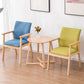 Scandinavian Rubberwood Solid Back Arm Chair Wood Dining Chair for Home Clearhalo ' kitchen&dining_furn' 'Dining Chairs' 'Dining Tables & Seating' 'dining_chair' 'furn' 'furn_dining_chair' 'Furniture' 'furniture_dining_chair' 'Kitchen & Dining Furniture' 'kitchen' 1200x1200_836b9068-221a-4e34-a627-8eb874db21da