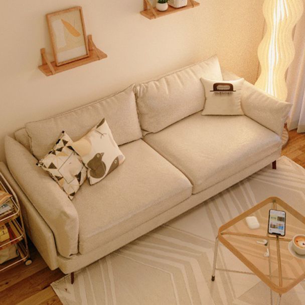 Contemporary Sewn Pillow Back Sofa with Pillow Top Arm for Apartment Clearhalo 'furn' 'furn_sofas' 'Furniture' 'furniture_sofas' 'kitchen' 'kitchen_sofas' 'Living Room Furniture' 'Sofa' 'sofas' 1200x1200_836e13f7-8e28-446a-a65e-dda4c543ae8d