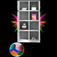 Contemporary Steel Storage Cabinet Hinged Wardrobe Armoire for Home Clearhalo 'Armoires & Wardrobes' 'armoires_wardrobes' 'Bedroom Furniture' 'furn' 'furn_armoires_wardrobes' 'Furniture' 1200x1200_836fc3bc-c98e-48d0-b716-f3959f7b3a49