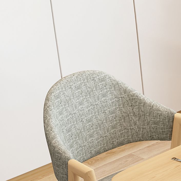 Fixed Contemporary Solid Wood Dining Room Set with Rectangle Shape Dining Set for Restaurant Clearhalo 'Dining Room Sets' 'Dining Tables & Seating' 'dining_room_set' 'furn' 'furn_dining_room_set' 'Furniture' 'furniture_dining_room_set' 'Kitchen & Dining Furniture' 'kitchen&dining_furn' 'kitchen' 1200x1200_8376e714-eb58-4ef4-96e4-23719833d5bc