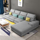 Modern Sectional Sofa with Chaise and Adjustable Head Pillow