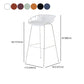 Modern Dessert Shop Low Back Stool Matte Finish Iron Bar Stool Clearhalo 'Bar Furniture' 'Bar Stools' 'bar_stools' 'furn' 'furn_bar_stools' 'Furniture' 'furniture_bar_stools' 'Kitchen & Dining Furniture' 1200x1200_8379c423-a16d-4bbf-87a7-ab6c4f75838c
