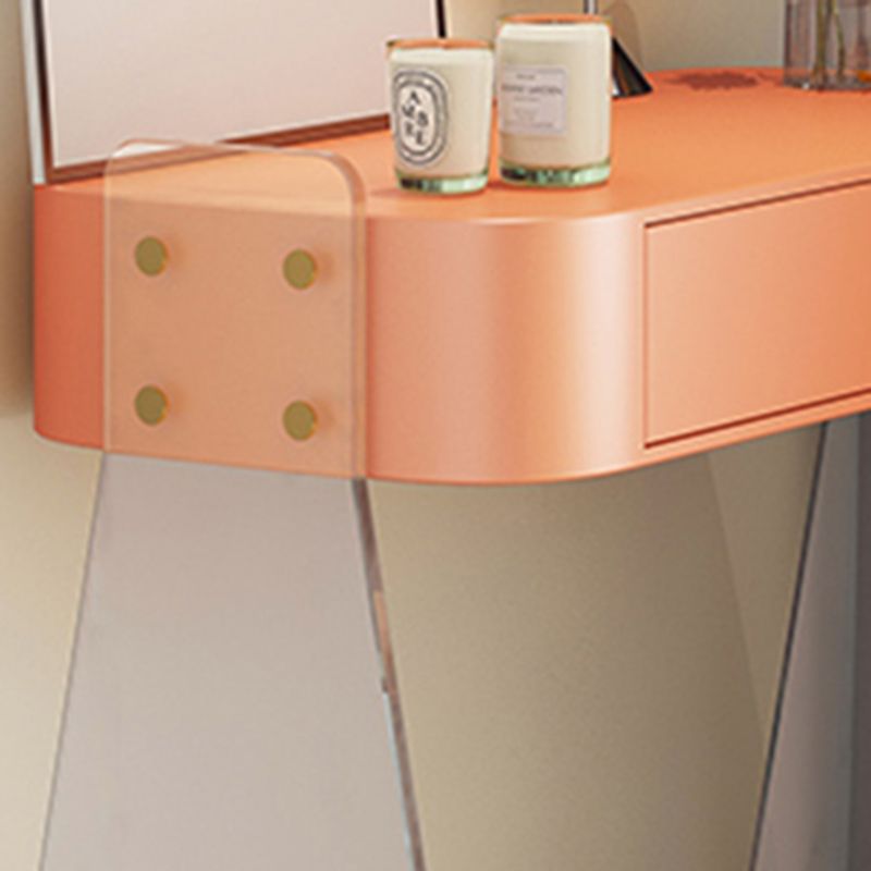 Ensemble de vanité contemporaine avec 1 tiroir de rangement Vanité de maquillage en bois