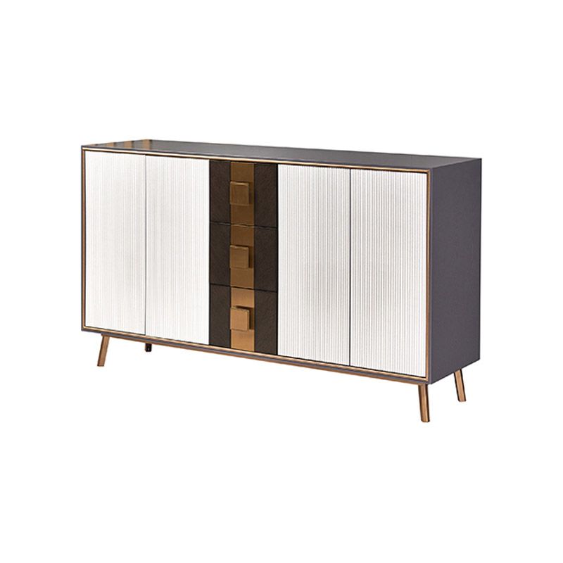 MODERNA SIDECCHIO TABELLO ABBIGLIAMENTO INDICATURA LEGNO - 59,01 "L X 15,75" W X 35.43 "H