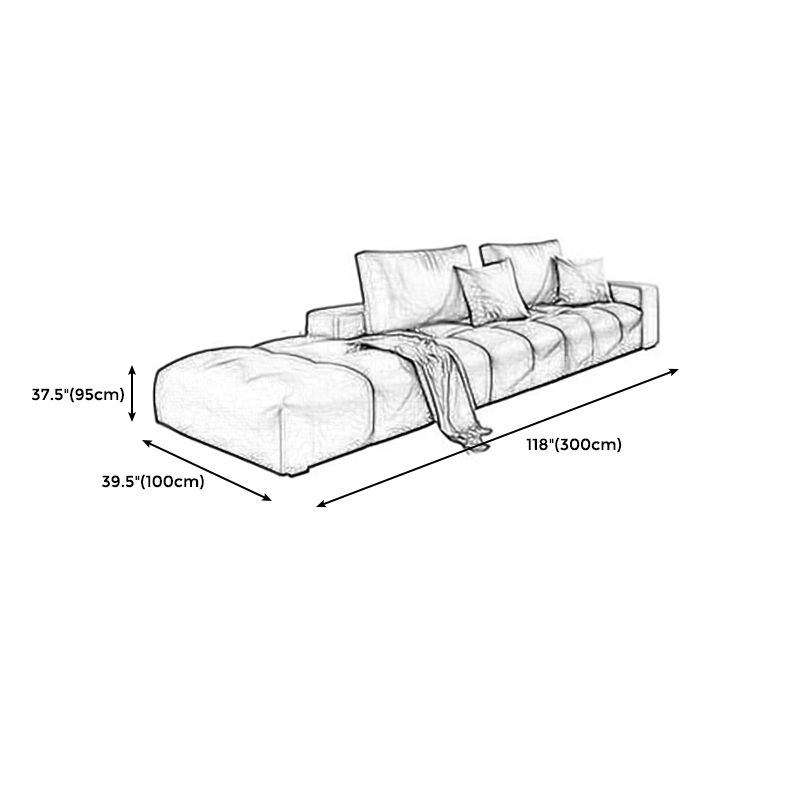 American Traditional Faux Square Arm Sectionals 37.4"High Leather Cushions Sofa,Dark Brown Clearhalo 'furn' 'furn_sectionals' 'Furniture' 'furniture_sectionals' 'kitchen' 'kitchen_sectionals' 'Living Room Furniture' 'Sectionals' 1200x1200_83808a1f-da67-4b9b-abd1-b5e8920320af