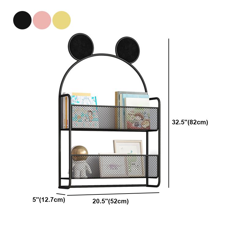 Wall Mounted Bookcase Glam Style Bookshelf for Home Office and Study Room Clearhalo 'Bookcases' 'furn' 'furn_bookcases' 'Furniture' 'furniture_bookcases' 'kitchen' 'kitchen_bookcases' 'Living Room Furniture' 'Office Furniture' 1200x1200_8380bd27-9833-40d7-b590-69b8662aa343