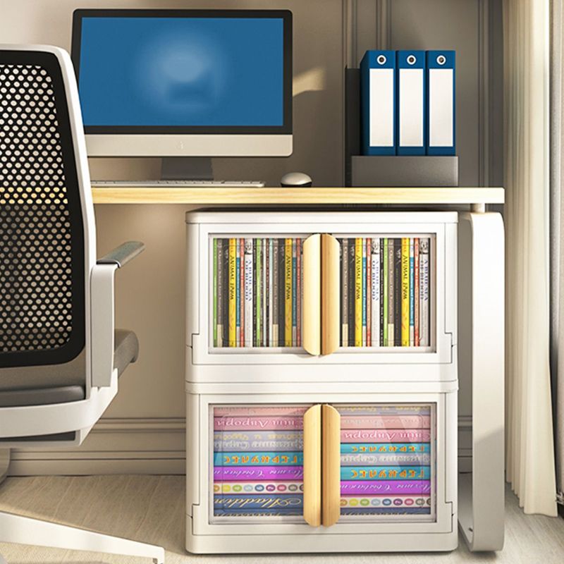 Contemporary Hinged Wardrobe Armoire Plastic Wardrobe Closet