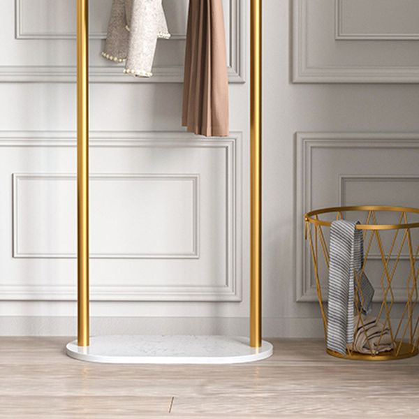 Moderne Metallbeschattierungs Rack Hängende Schiene und 2 Haken Eingangshalle Baumbaum