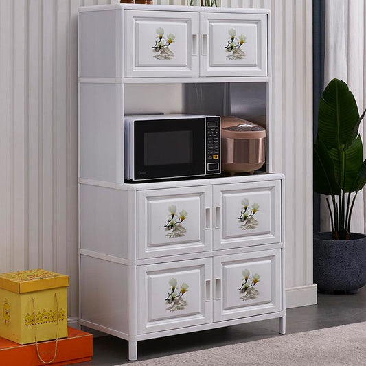 Porte Metal Sideboard moderno moderno server buffet con archiviazione per sala da pranzo