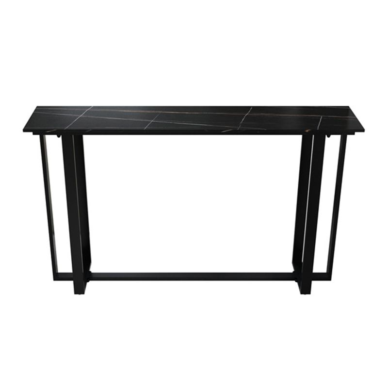 Industrial Rectangle Bar Table Set 1/3 Pcs Metal Frame Bar Table and Stools Clearhalo 'Bar Furniture' 'furn' 'furn_home_bar_bar_sets' 'Furniture' 'Home Bars & Bar Sets' 'home_bar_bar_sets' 'Kitchen & Dining Furniture' 1200x1200_8385bb31-af36-4bd5-b7dd-0250f0f3cd8a