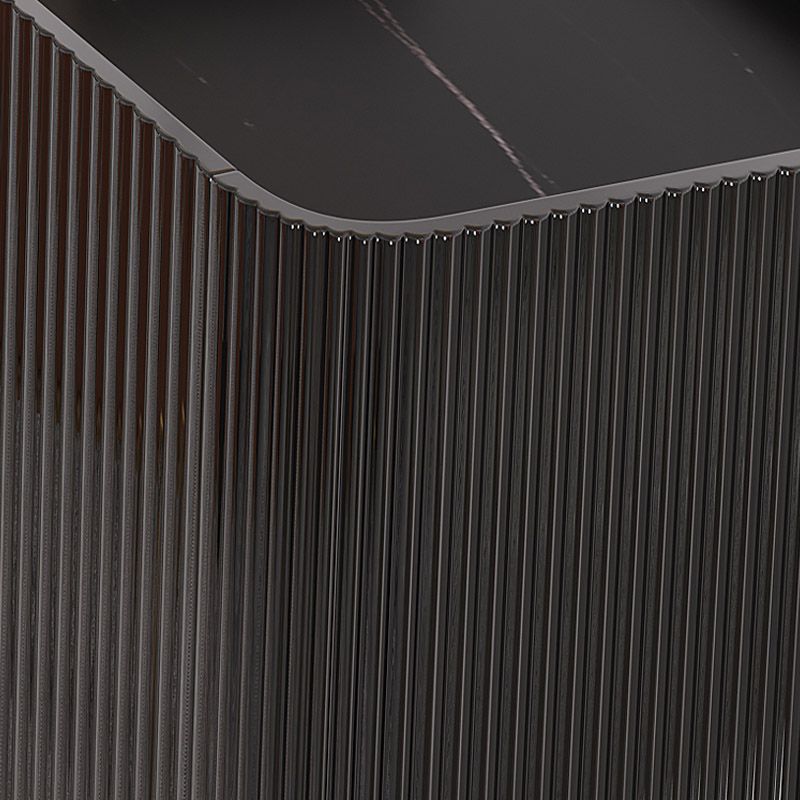 Tavolo a buffet in stile glam Credenza a buffet con armadi e cassetti