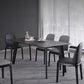 Rectangle 4 Legs Industrial Table Black Fixed Table of Sintered Stone Clearhalo ' dining_table' 'Dining Tables & Seating' 'Dining Tables' 'furn' 'furn_dining_table' 'Furniture' 'furniture_dining_table' 'Kitchen & Dining Furniture' 'kitchen&dining_furn' 'kitchen' 'kitchen_dining_table' 1200x1200_83865947-40b0-4435-a3f6-e84278af792e
