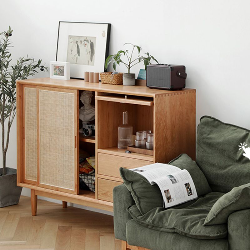 Stegno a buffet di archiviazione in stile moderno con 2-disegno con 2 disegni