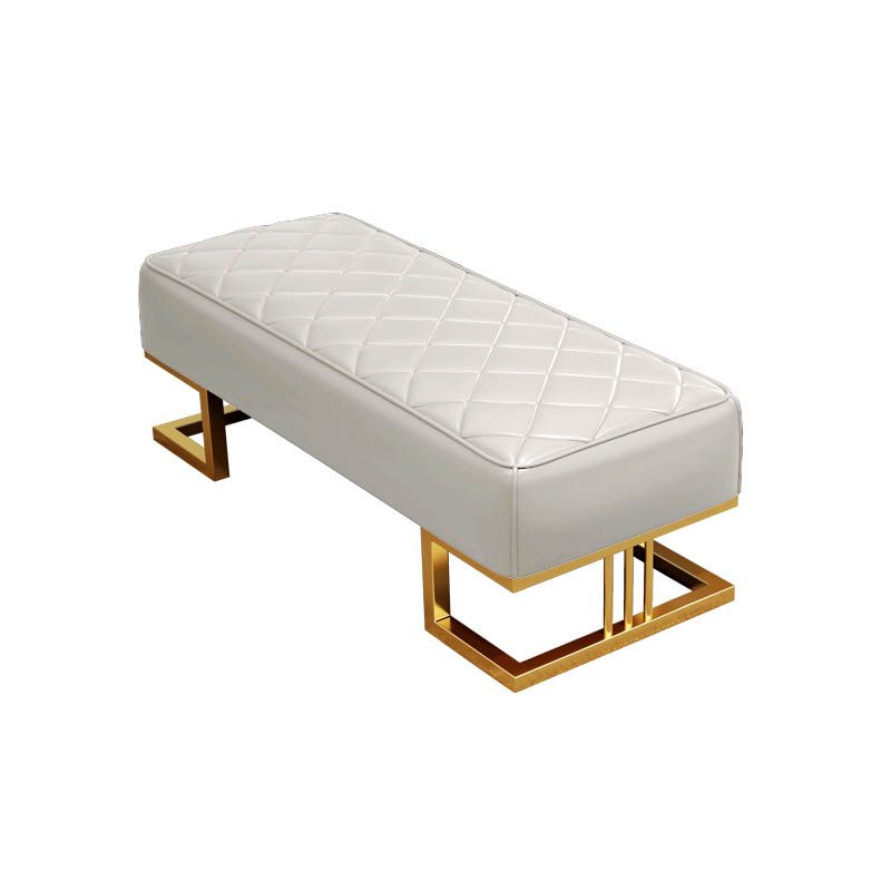 Banc de siège rembourré rectangulaire Entrée et banc de chambre, 18 "W