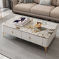 Modern Coffee Table Retangular Slate Cocktail Table with Drawers Clearhalo 'Coffee & Accent Tables' 'Coffee Tables' 'coffee_tables' 'furn' 'furn_coffee_tables' 'Furniture' 'Living Room Furniture' 1200x1200_838d25f8-4aad-43d9-acbc-8fbd7567bbfb