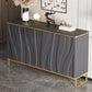 Hedendaagse stijl Credenza Stone Dining Buffet met kasten