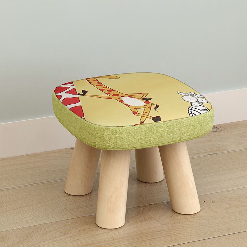 Modern Wooden Standard Trea Resistant Solid Color Indoor Standard Clearhalo 'furn' 'furn_ottomans_poufs' 'Furniture' 'Living Room Furniture' 'Ottomans & Poufs' 'ottomans_poufs' 1200x1200_838e4cff-e697-4edb-b6c2-f3d4c5dcb352