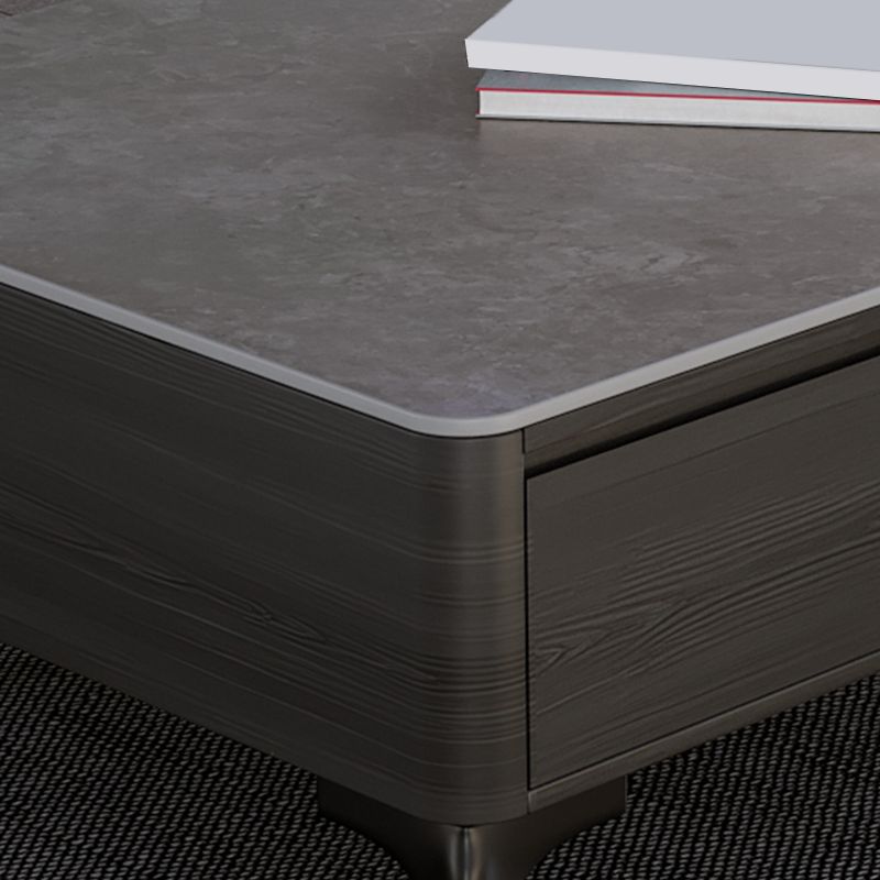 16"H Contemporary Cocktail Table Storage Rectangle Coffee Table Clearhalo 'Coffee & Accent Tables' 'Coffee Tables' 'coffee_tables' 'furn' 'furn_coffee_tables' 'Furniture' 'Living Room Furniture' 1200x1200_83923b8a-5948-4167-9fbc-86e254a843b6