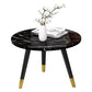 Contemporary Round Coffee Table with 3 Metal Legs and Wooden Top Clearhalo 'Coffee & Accent Tables' 'Coffee Tables' 'coffee_tables' 'furn' 'furn_coffee_tables' 'Furniture' 'Living Room Furniture' 1200x1200_83937393-5a1c-4f68-848d-a259c80f2a1d