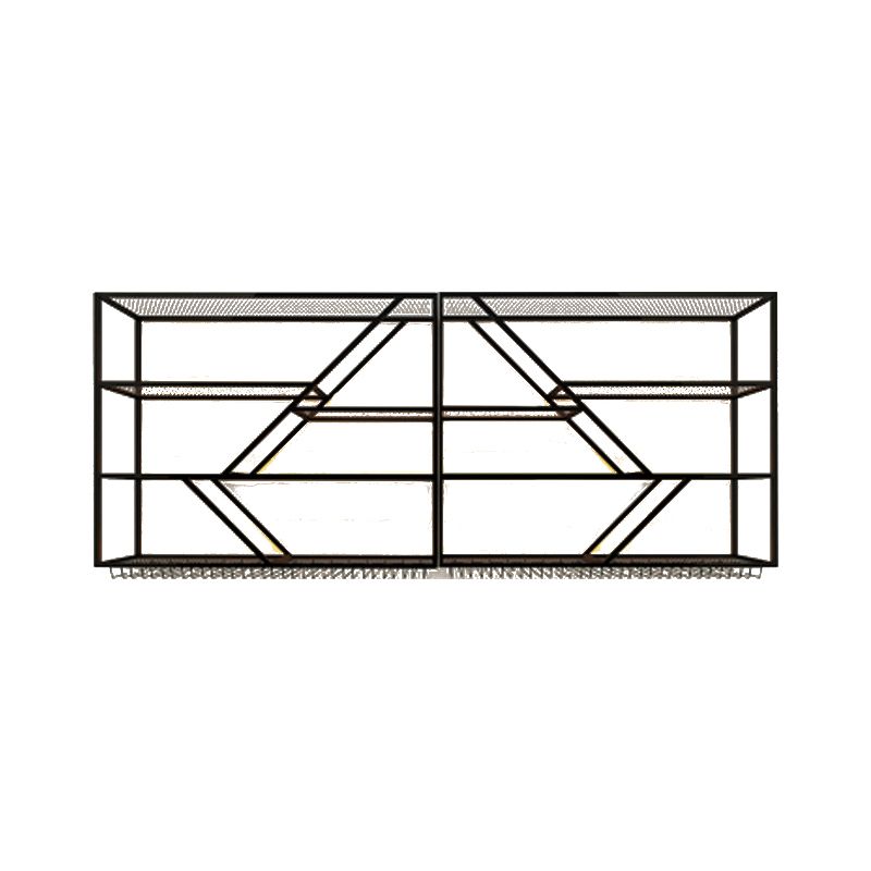Modern Simple Wine Rack Iron Shelf Wall Mounted Wine Rack for Bar Clearhalo 'furn' 'furn_wine_racks' 'Furniture' 'Kitchen & Dining Furniture' 'Wine Racks' 'wine_racks' 1200x1200_839653a4-6b4c-4540-97e5-1012c6020206
