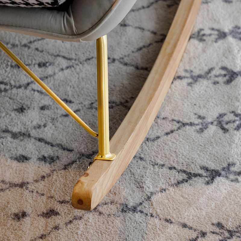 Chaise à bascule de style contemporain chaise de nursery chaise à bascule intérieure