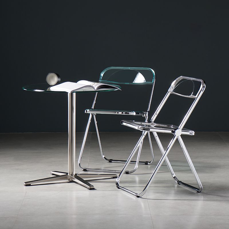 Industrial Plastic Dining Armless Chair Open Back Dining Side Chair for Restaurant Clearhalo ' kitchen&dining_furn' 'Dining Chairs' 'Dining Tables & Seating' 'dining_chair' 'furn' 'furn_dining_chair' 'Furniture' 'furniture_dining_chair' 'Kitchen & Dining Furniture' 'kitchen' 1200x1200_839abfe0-612c-4ba7-94d7-9bc78500e27b