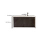 Glam Style Rechthoek Bartafel Witte Kleur Faux Marmeren Bar Eettafel